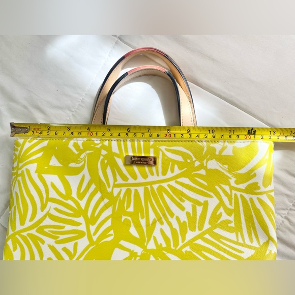 Kate Spade Grant Street Tropical Palm Juno Tote, Green Multi - Picture 12 of 16